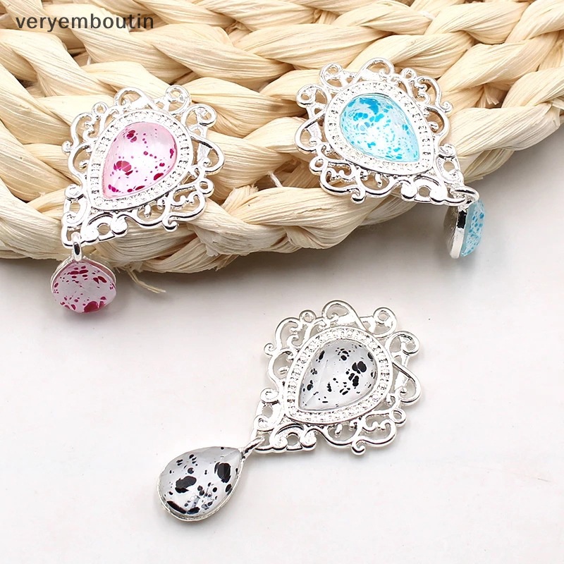 Ghim Cài Áo Bằng Bạc 48X26MM Dùng Trang Trí Tiệc Cưới DIY