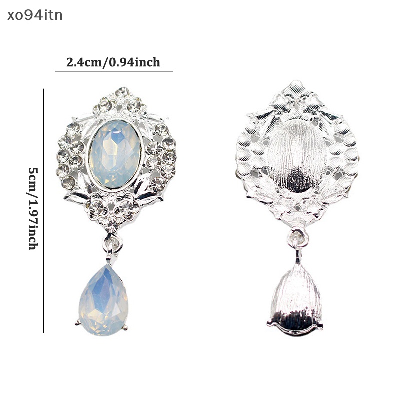 Trâm Cài Áo Hợp Kim 24 * 50mm Hình Ly Rượu Đính Đá Xinh Xắn