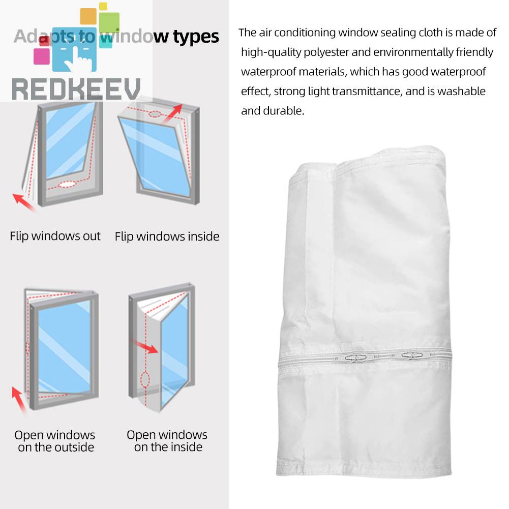 Tấm Vải Bọc Kín Cửa Sổ 3 / 4 / 5M Cho Máy Điều Hòa Di Động