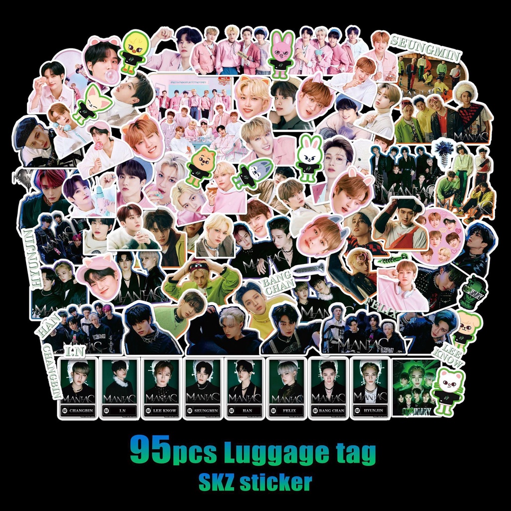 Stray Kids Album 5-STAR & MANIAC & ODDINARY Sticker StrayKids Phone Luggage Laptop Decor Stickers