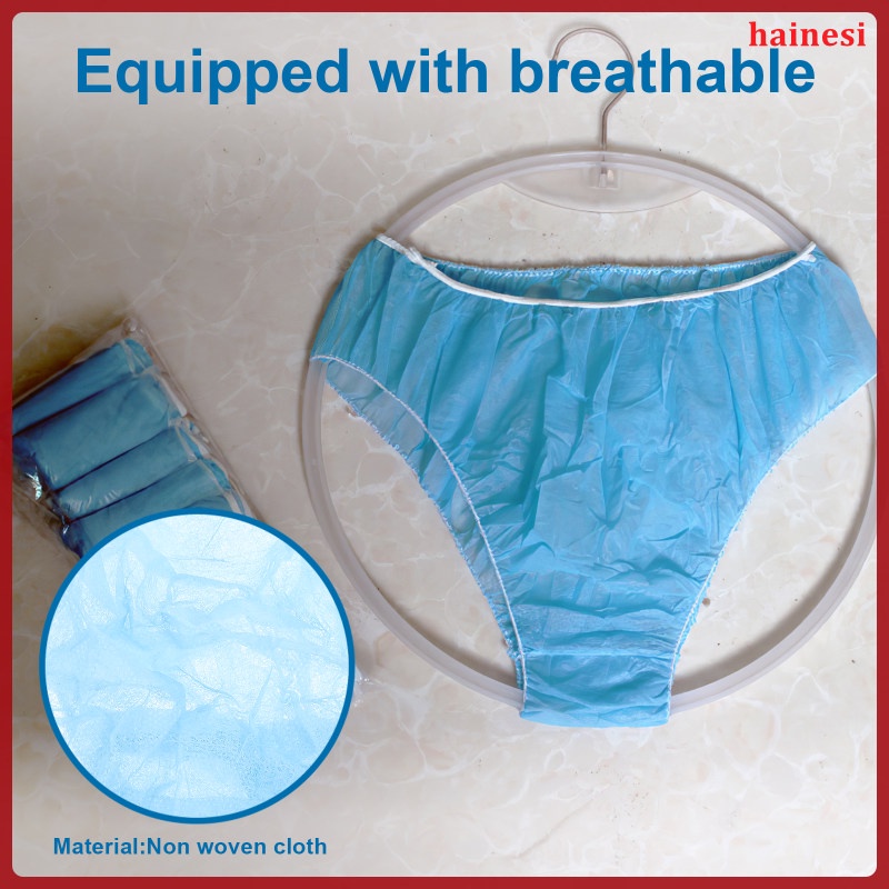 Set 10 Quần Lót Mềm Mại Dùng Một Lần Cho Phụ Nữ Mang Thai