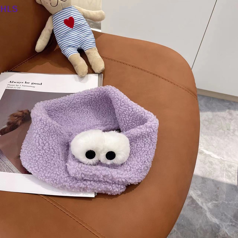 Băng Đô Turban Mềm Co Giãn Hình Đôi Mắt To Vui Nhộn Cho Nữ Rửa Mặt / Trang Điểm Spa