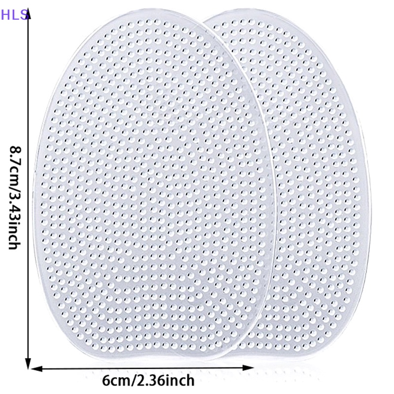 1 Cặp Đệm Silicone Xốp Lót Giày Mát Xa Chân Chống Trượt Giảm Đau