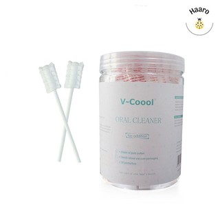 Que tưa lưỡi, rơ lưỡi V-coool, hộp 30 que