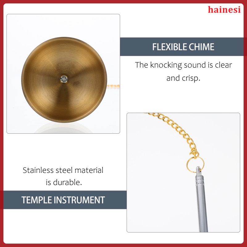 Bộ Phụ Kiện Chuông Gõ Tập Yoga Bằng Gỗ hainesi.vn