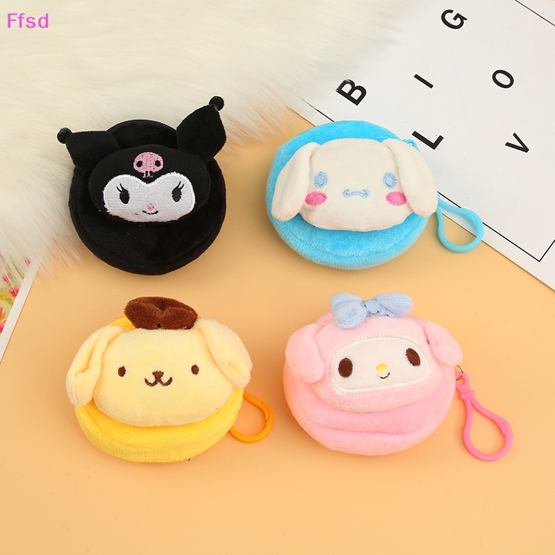 {Ffsd} Móc Khóa Túi Xách Hình Mèo Kuromi Kitty Nhồi Bông Dễ Thương