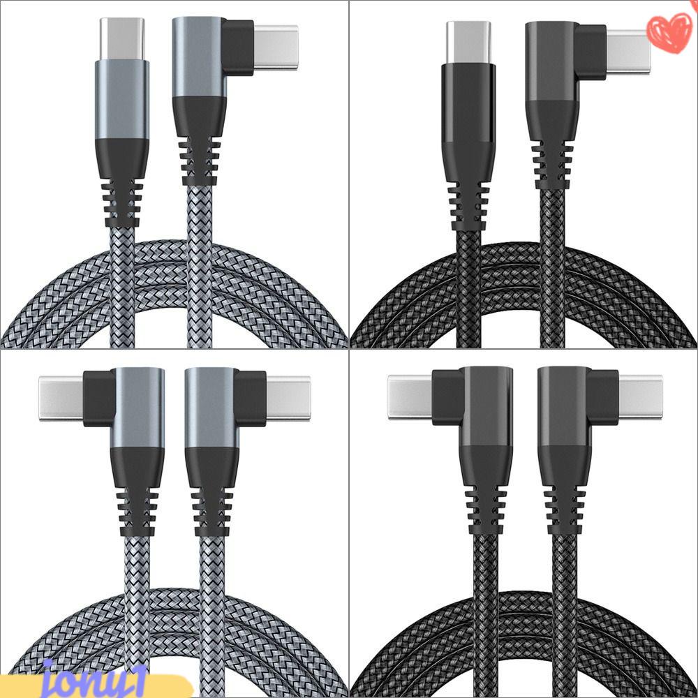 JONYE Bộ Sạc Nhanh USB C Sang USB C 3A PD 60W Màn Hình Kỹ Thuật Số