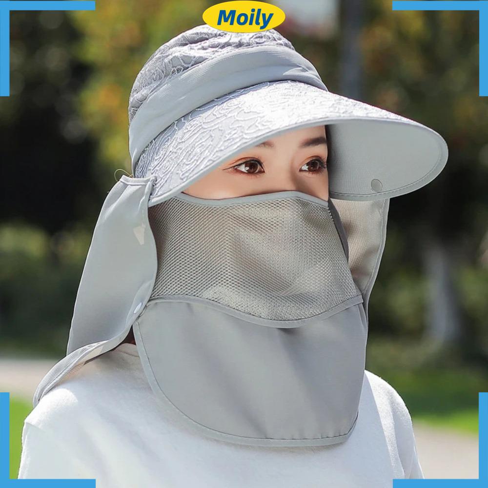 MOILYVN Mũ Chống Nắng Bảo Vệ Khỏi Tia UV Ngoài Trời