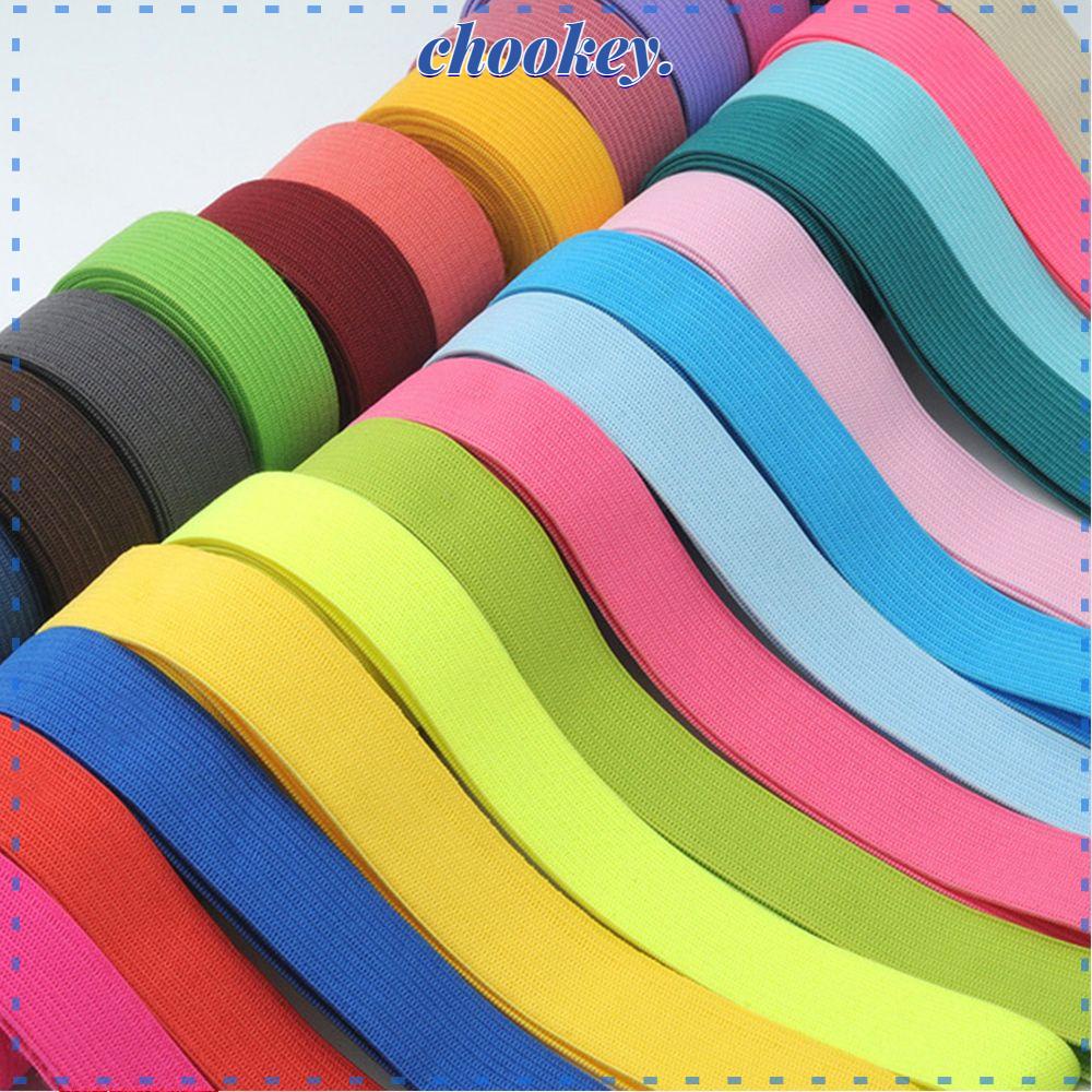 CHOOKEY Cuộn Dây Thun Co Giãn 2M Nhiều Màu Mới