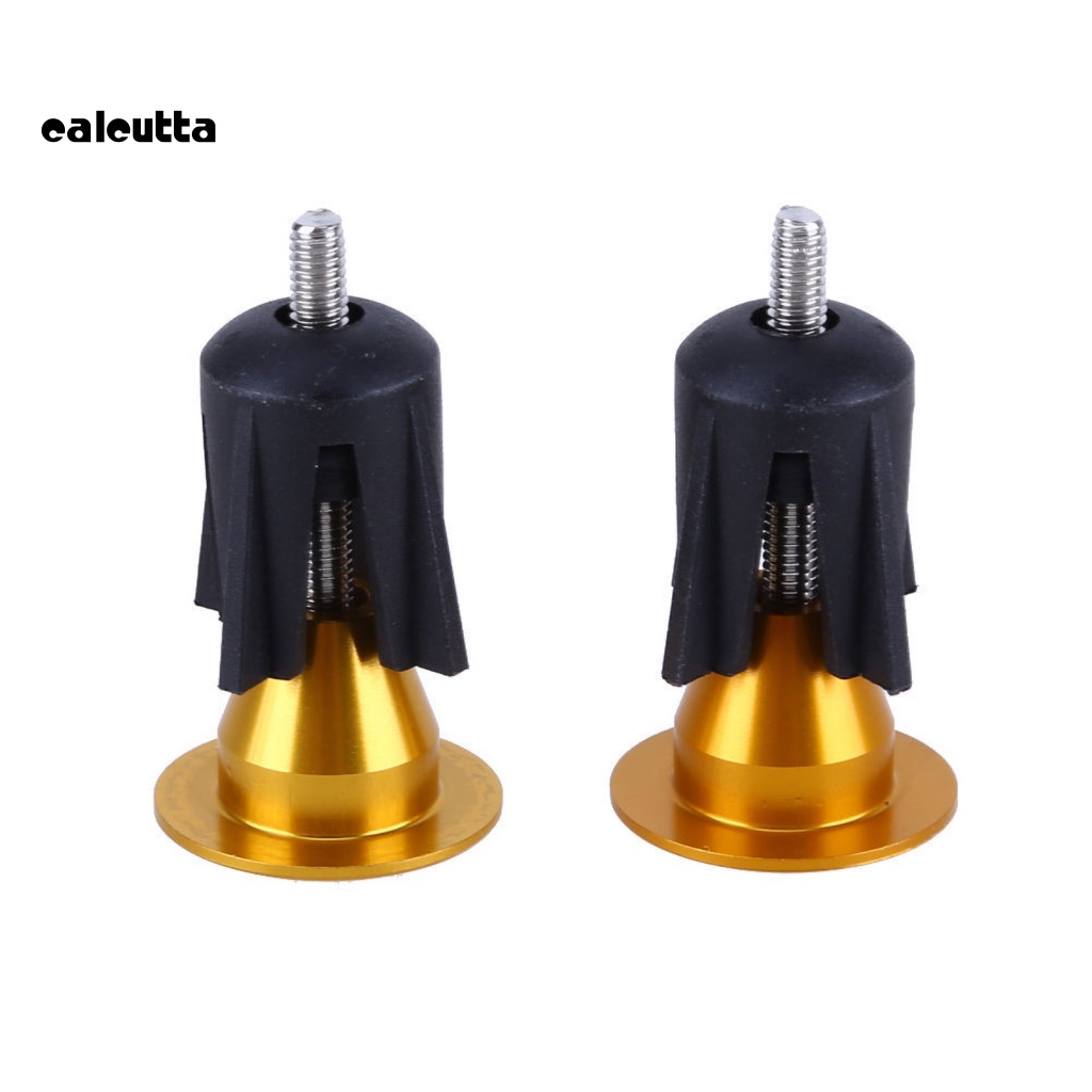 Bộ 2 Nút Chặn Tay Lái Xe Đạp Leo Núi Bằng Nhôm 17-22mm