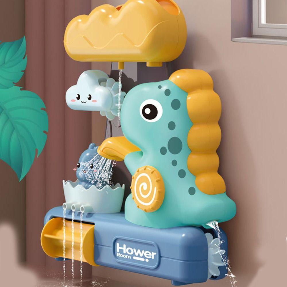 Đồ Chơi Đầu Vòi Sen Hình Khủng Long Hoạt Hình Bằng Nhựa 8.98 * 7.87 * 2.36in Dành Cho Trẻ Em