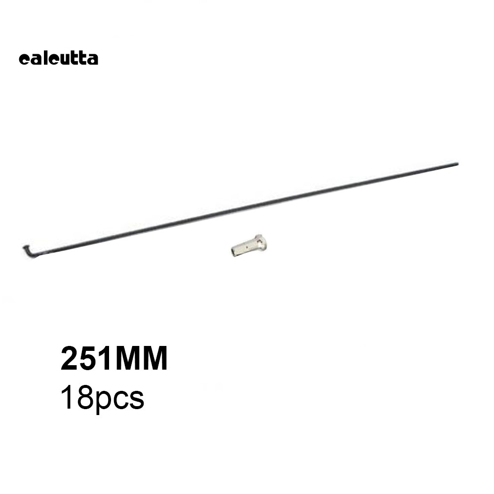 Bộ 18 Cái Căm Xe Đạp Leo Núi 251mm-269mm Bằng Thép