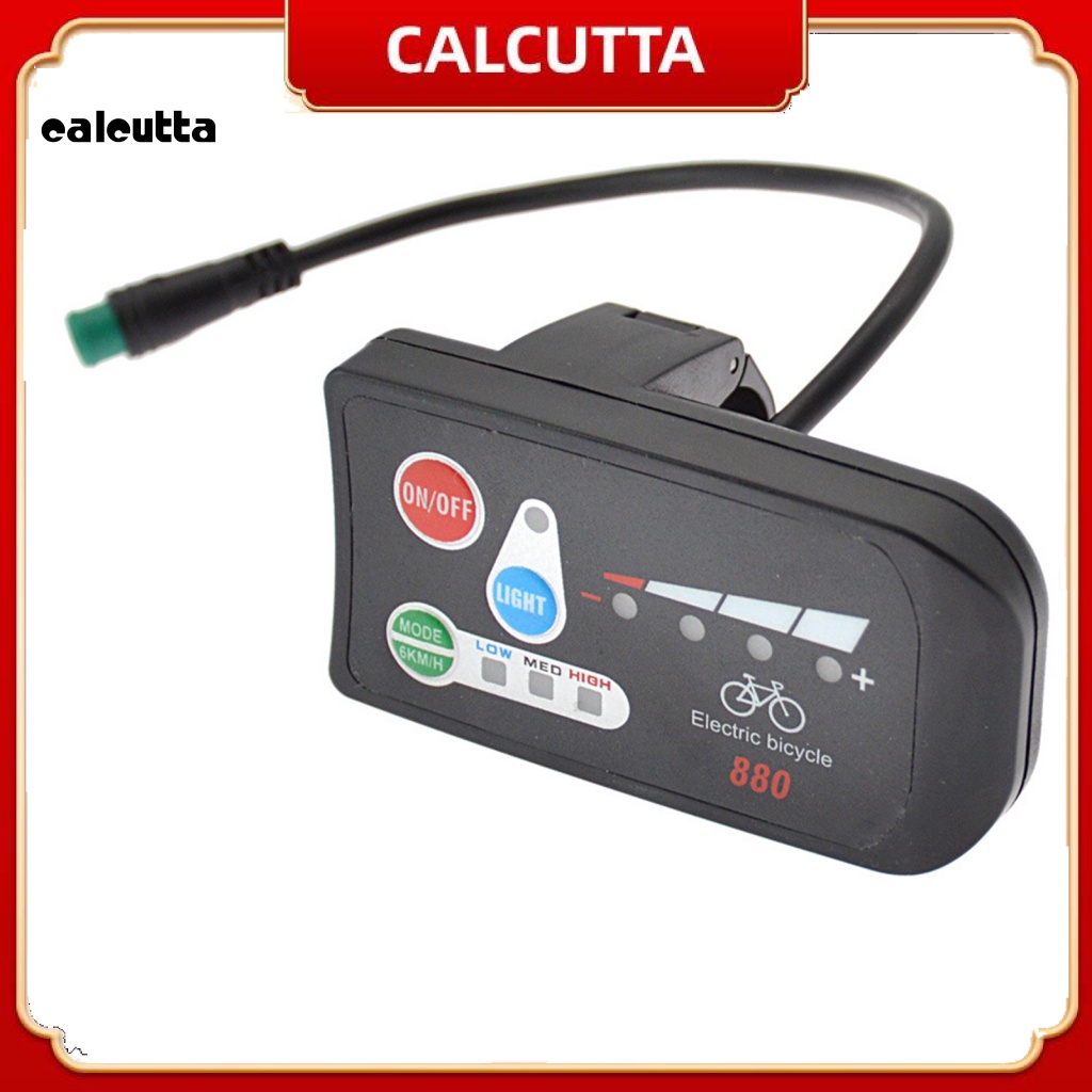 Bảng Điều Khiển Xe Đạp Điện Chống Ăn Mòn 36V 48V LED 880
