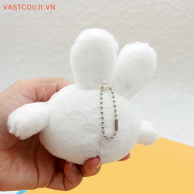 Thú Nhồi Bông Hình Thỏ Và Cà Rốt Mini Mềm Mại Trang Trí Móc Khóa