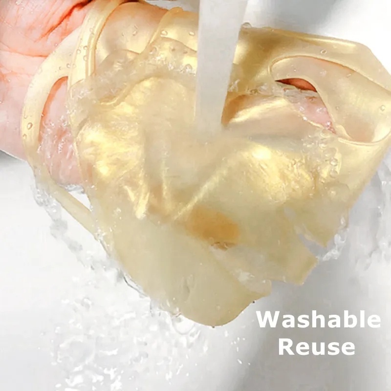 Mặt Nạ Silicone 3D Dưỡng Ẩm Chống Bay Hơi Có Thể Tái Sử Dụng