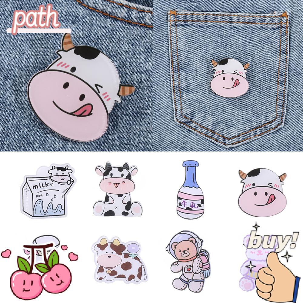 PATH Huy Hiệu Cài Áo Hình Hoạt Hình Đáng Yêu