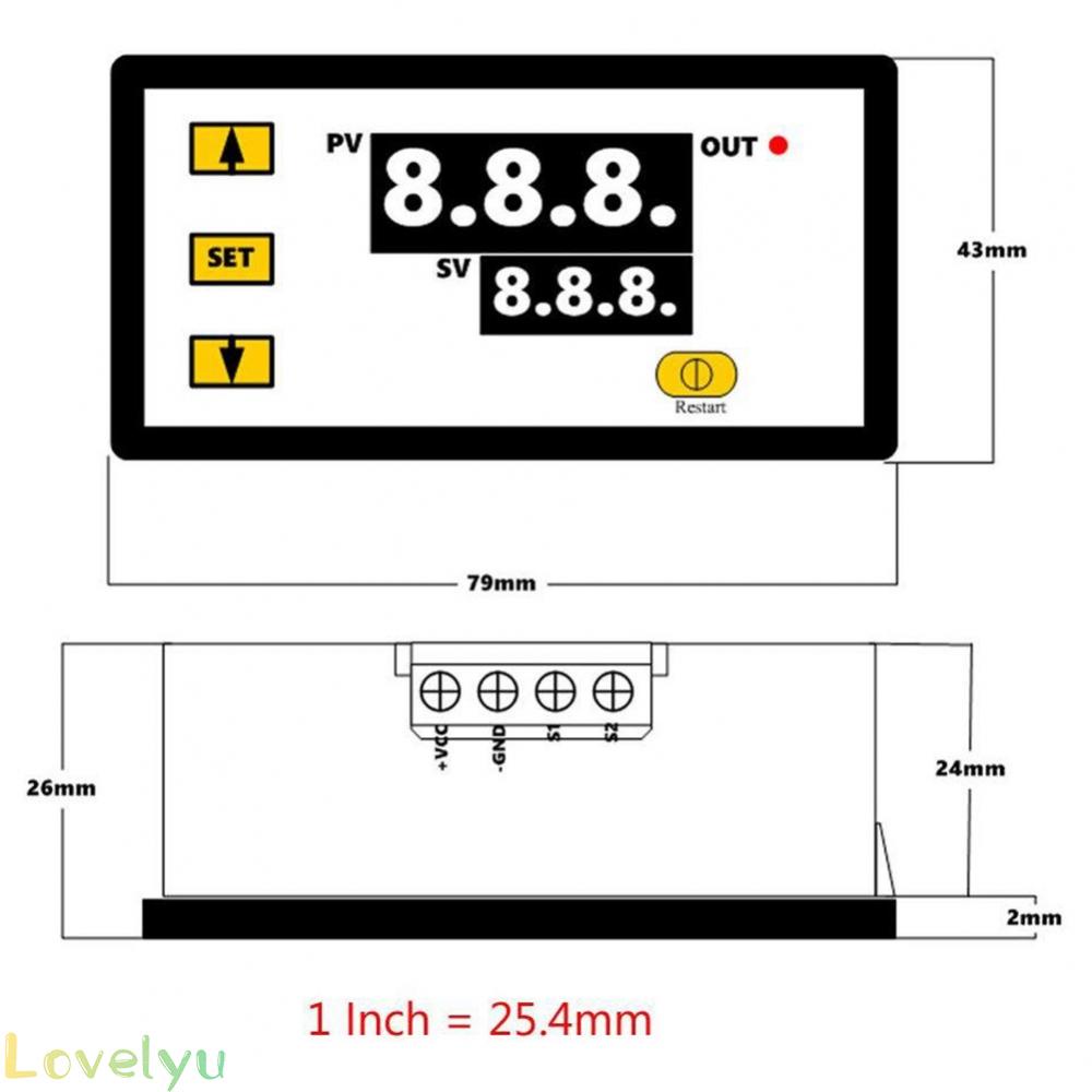 ⭐READY STOCK ⭐Temperature Controller with NTC10K Sensor Precise Measurements Easy Installation