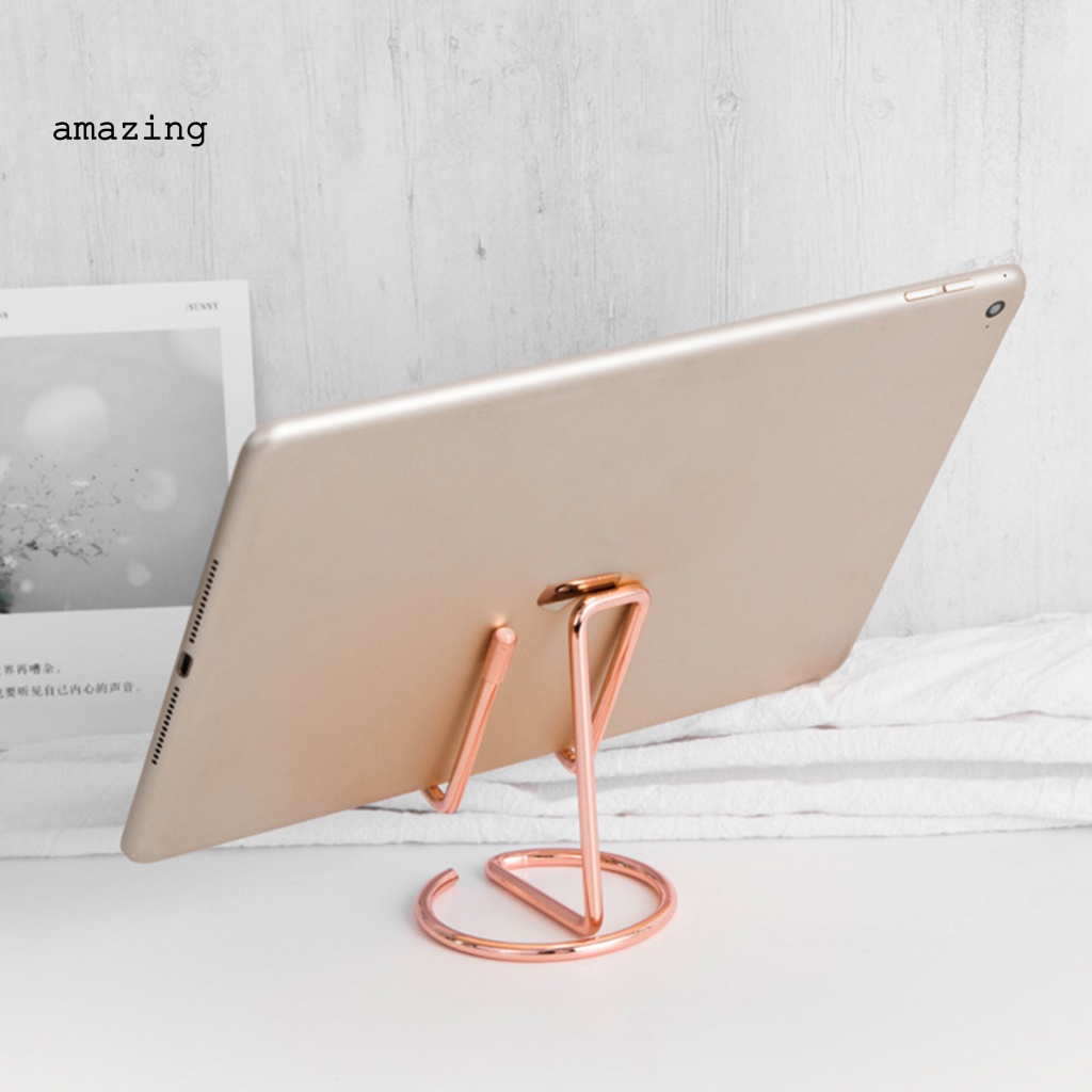 Giá Đỡ Điện Thoại / Máy Tính Bảng Bằng Hợp Kim Nhôm Để Bàn Tiện Dụng