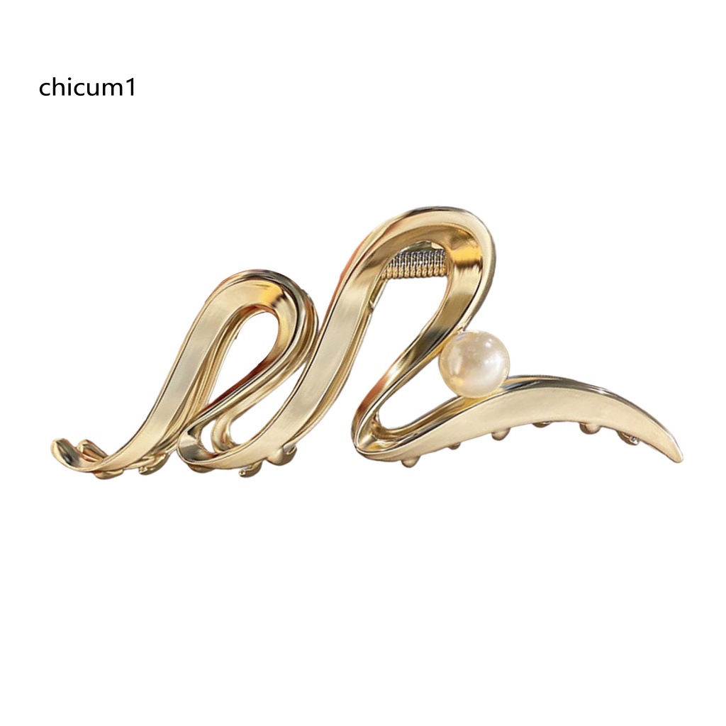 Kẹp Tóc Đính Ngọc Trai Giả Tinh Tế Cho Nữ