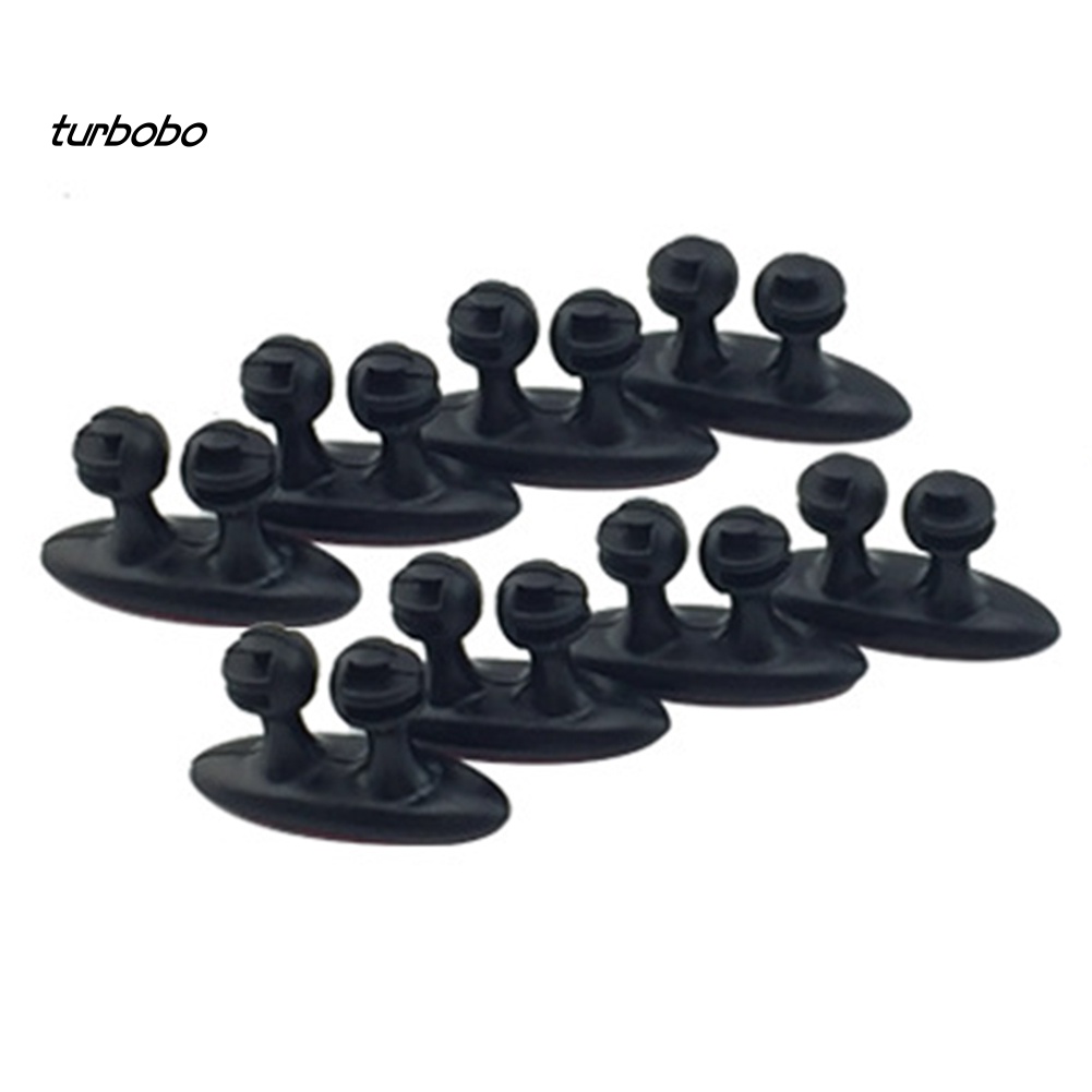 Set 8 Kẹp Cố Định Dây Cáp Xe Hơi