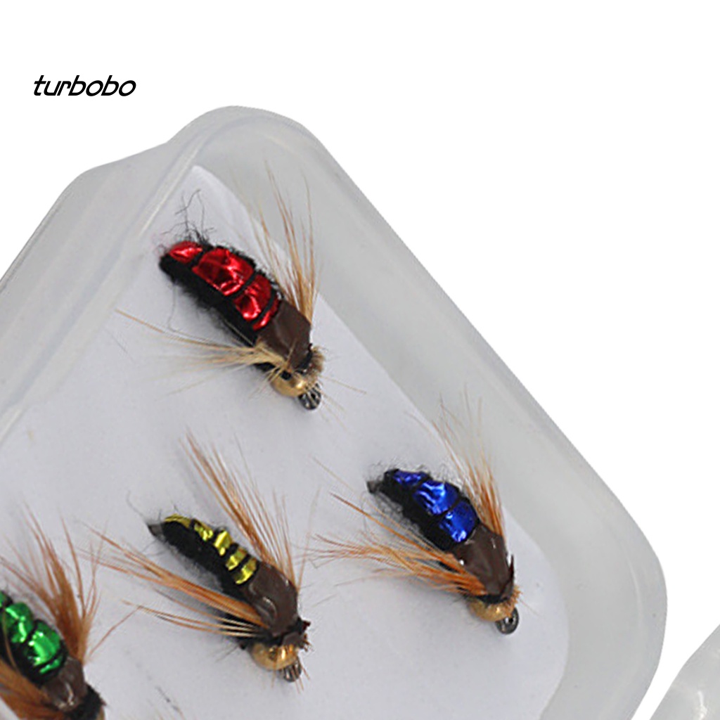 Set 5 / 10 Mồi Câu Cá Nhân Tạo Màu Sắc Tươi Sáng Độc Đáo Tiện Dụng