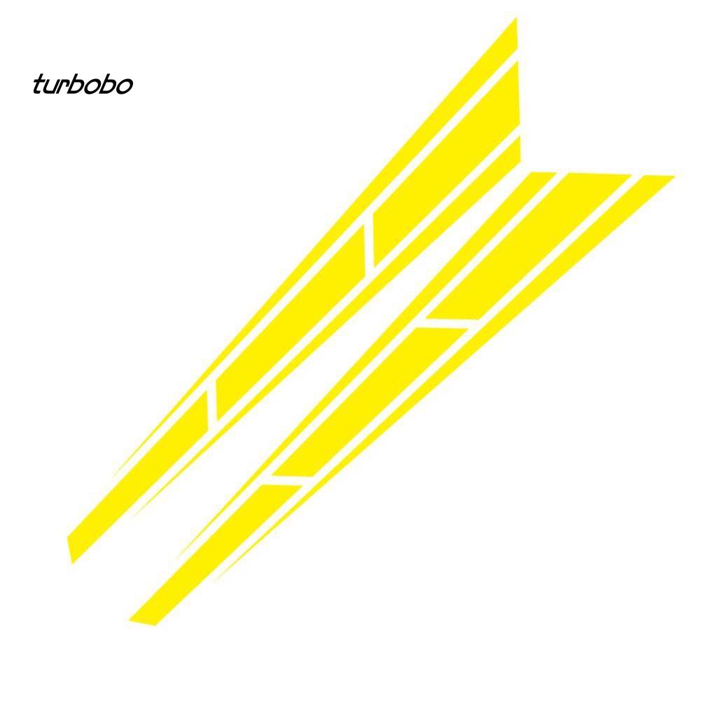 Set 2 Miếng Dán Phản Quang Trang Trí Mui Xe Ô Tô