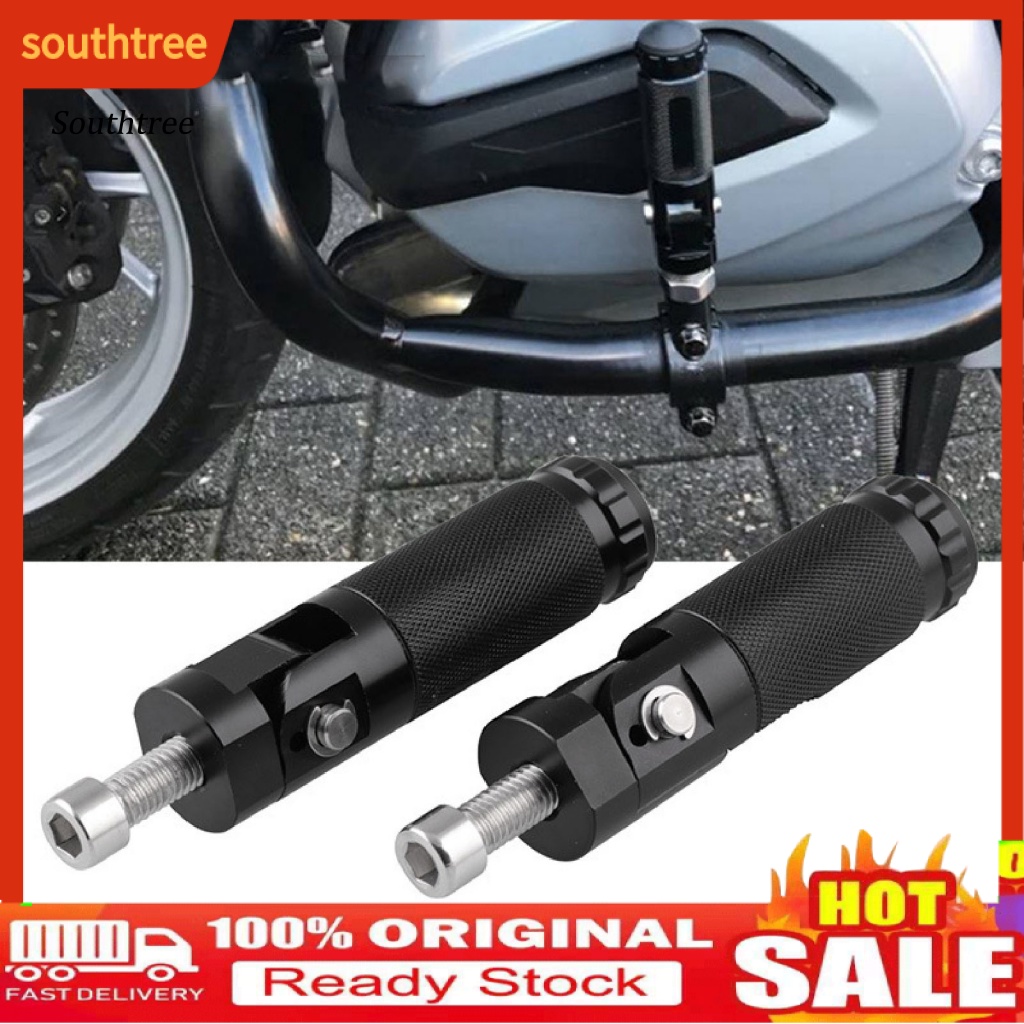 Bộ 2 Bàn Đạp Hợp Kim Nhôm Hình Chữ I Gấp Gọn Được Kích Thước 8mm Dành Cho Xe Mô Tô / Xe Đạp