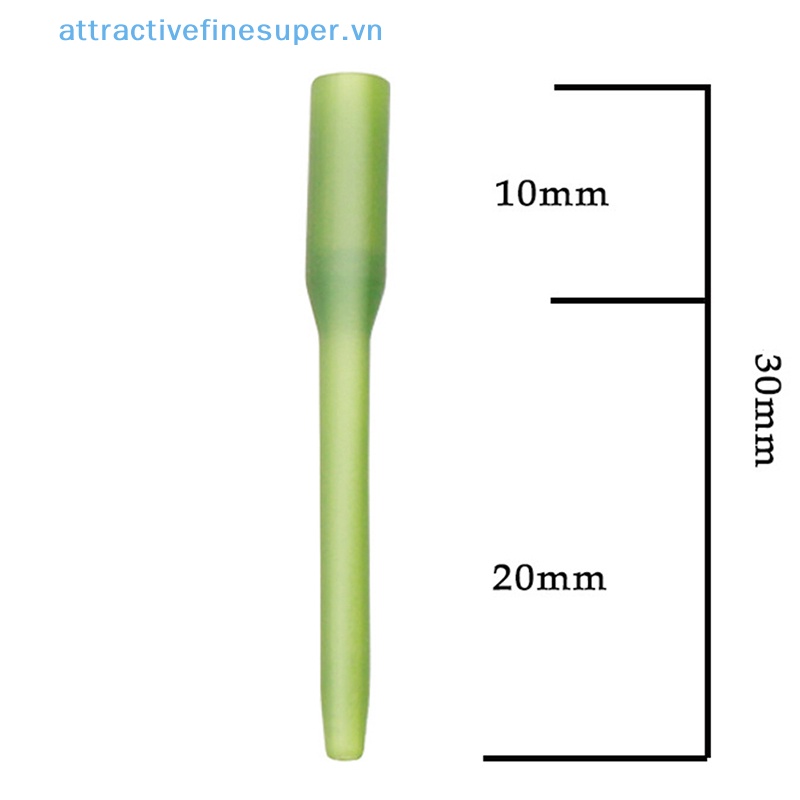 Set 50 Ống Cao Su Chống Rối 30mm Cho Móc Câu Cá