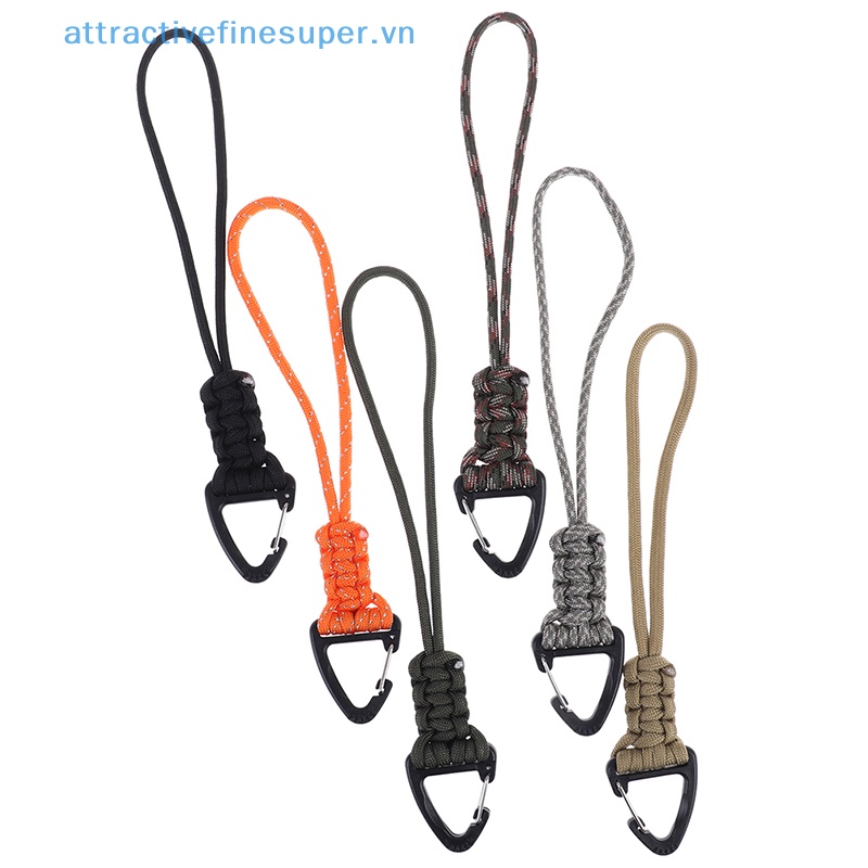 Afs Dây Buộc Bánh Răng Sinh Tồn Bện Thủ Công Có Kẹp Tiện Dụng