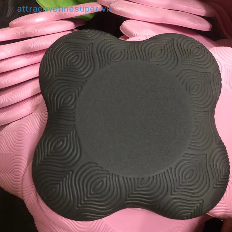 1 Miếng Đệm Bảo Vệ Đầu Gối Chống Trượt Màu Trơn Dùng Khi Tập Yoga