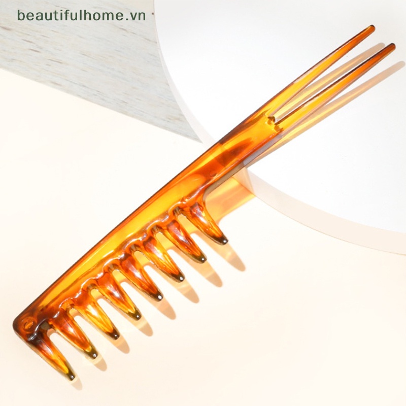 Lược Răng Thưa Tạo Kiểu Tóc Chuyên Nghiệp Cho Nam