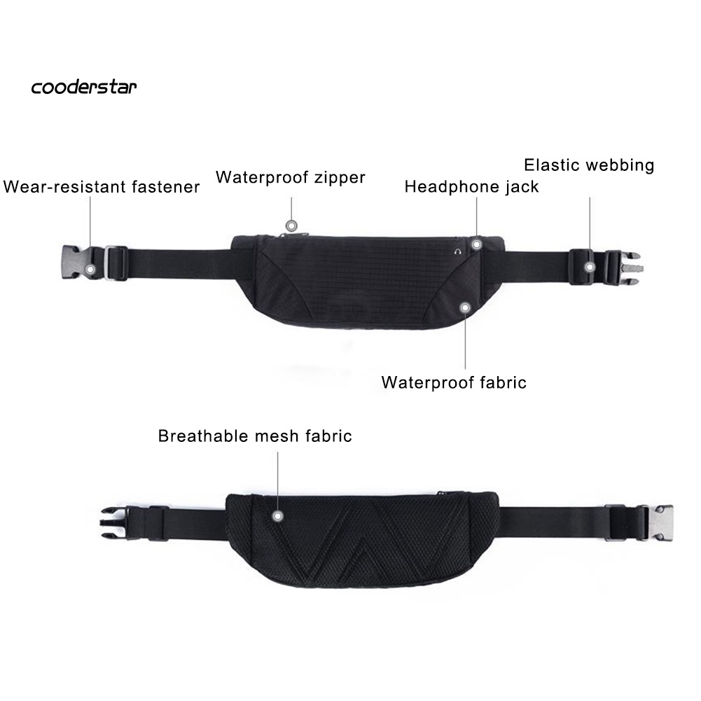 Túi Đeo Hông Thể Thao Sức Chứa Lớn Đựng Điện Thoại Tiện Dụng