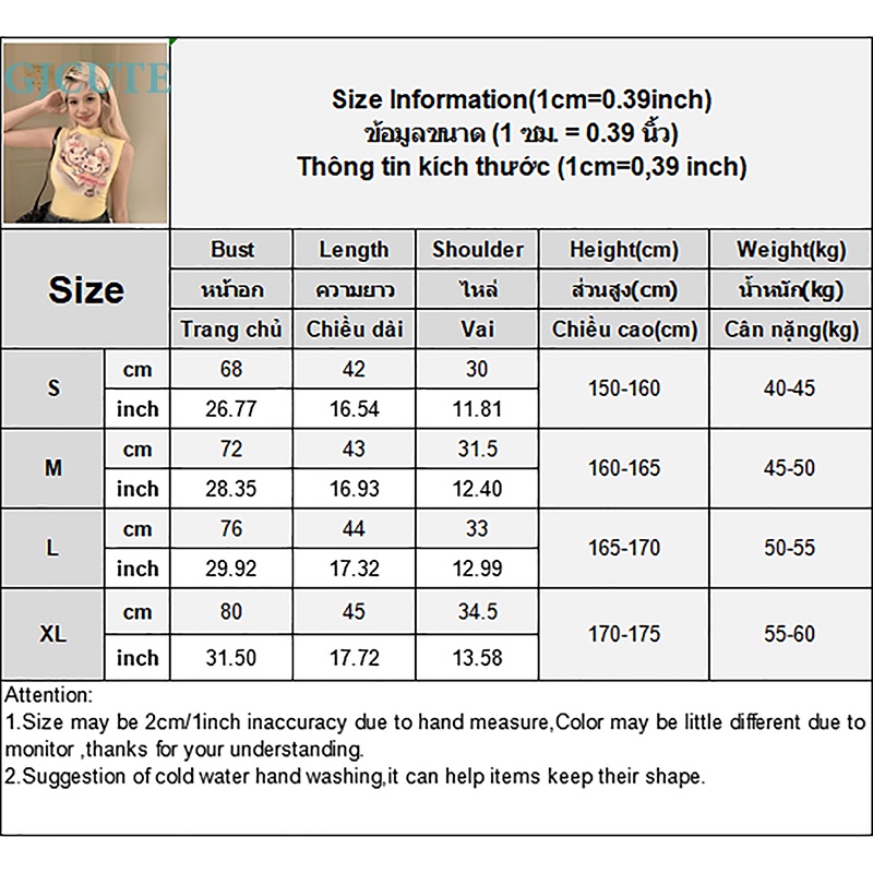 Áo Thun Không Tay Cổ Lọ In Hình Mèo Dễ Thương Dành Cho Nữ