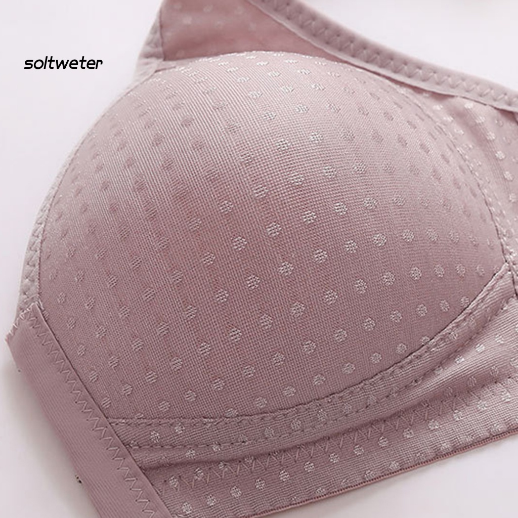 Áo Ngực 3 / 4 Có Mút Nâng Ngực Cài Khóa Trước Chống Chảy Xệ Dễ Điều Chỉnh Thời Trang Cho Nữ