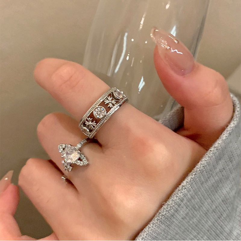 Nhẫn Hình Thánh Giá Thời Trang Dành Cho Nữ