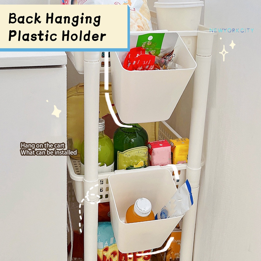 Giỏ Treo Mini Bằng Nhựa Chịu Lực Tốt Chống Thấm Nước Tiết Kiệm Không Gian