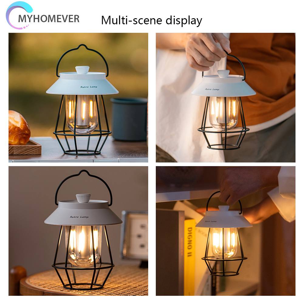 Đèn Cắm Trại 3 Chế Độ Chống Nước IP54