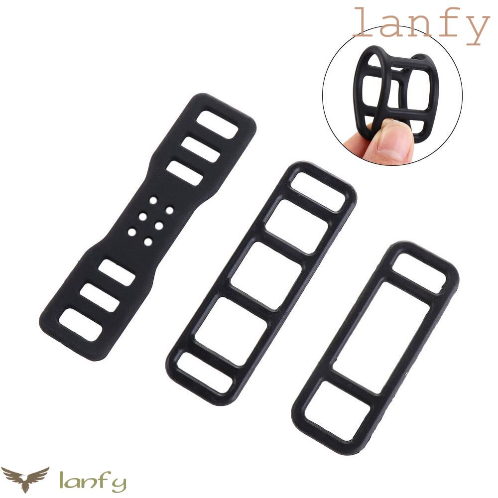 LANFY Dây Quấn Yên Xe Đạp Bằng Silicone Co Giãn Tiện Lợi