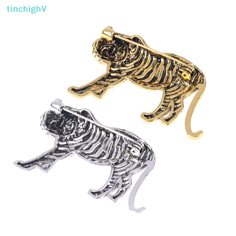 [TinchighV] Trâm Cài Áo Hình Con Hổ 2 Màu Cho Nam Và Nữ