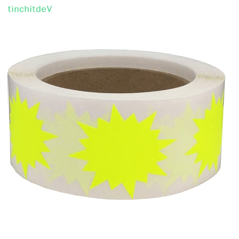 Cuộn 500 Nhãn Dán Đánh Dấu Mã Vạch Màu Sắc 1 Inch Tiện Dụng