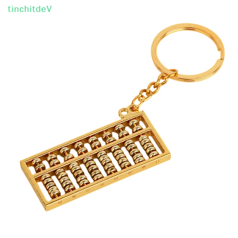 [TinchitdeV] Móc Khóa Hình Bàn Tính 8 Tốc Độ Bằng Hợp Kim