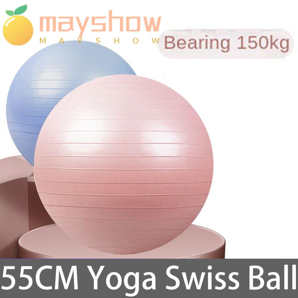 MAYSHOW Bóng Tập Yoga / Pilates Lõi Dày Dặn Cân Bằng Tiện Dụng Cho Mẹ Bầu