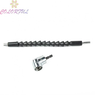 【COLORFUL】Drill Bit 105 Degree 2pcs Adapter Connector Magnetic Power Tools Right Angle
