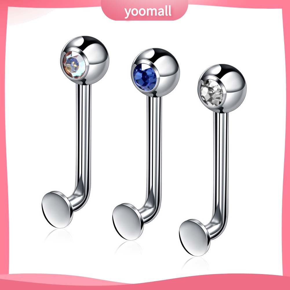 1 Khuyên Xỏ Cơ Thể Thời Trang Bằng Thép Không Gỉ