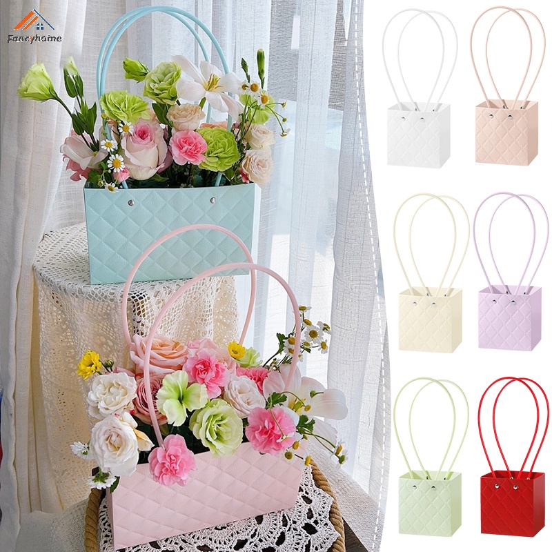 Túi Đựng Quà Sinh Nhật / Đồ Dùng Hình Bó Hoa Nhiều Màu Sắc Độc Đáo Tiện Dụng