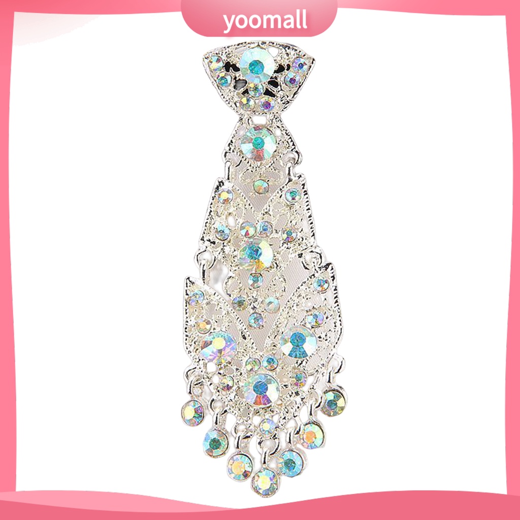 [YM] Vòng Cổ Pha Lê Giả Kim Cương Giả Sang Trọng Trang Trí Đám Cưới / Tiệc Tùng