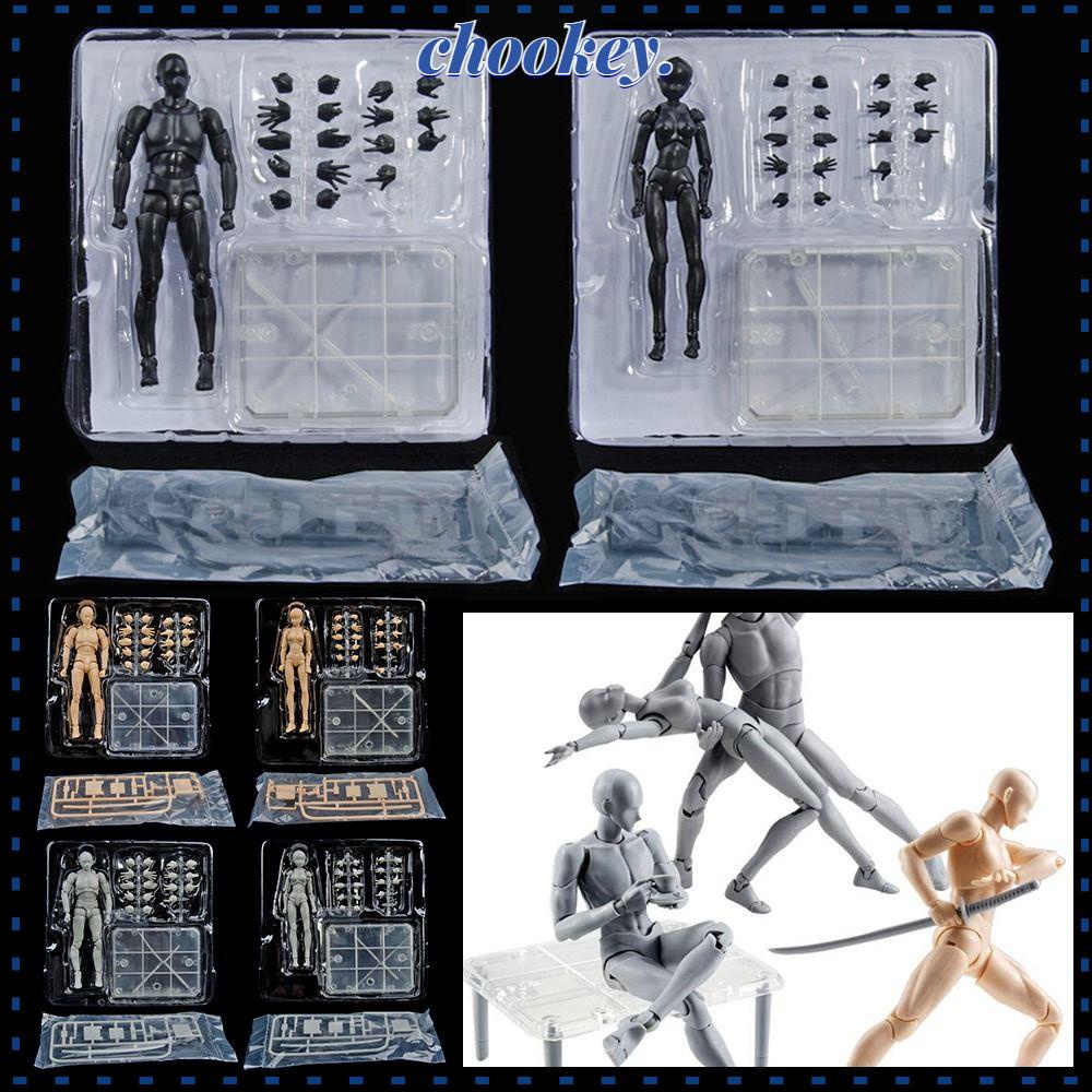 CHOOKEY Mô Hình Ma Nơ Canh 14cm Có Thể Di Chuyển Cho Họa Sĩ Vẽ Phác Thảo