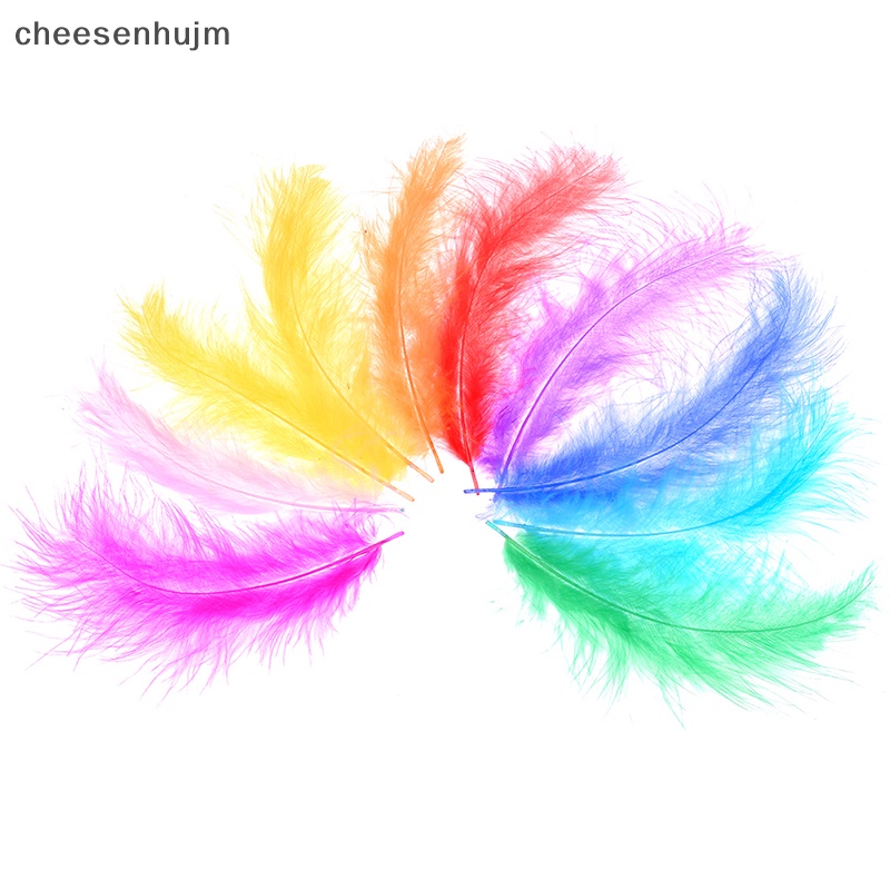 Set 50 Lông Gà Tây 10-15cm Tự Trang Trí