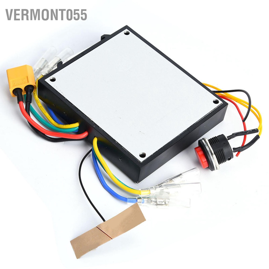 Vermont055 24V/36V Single/Dual Drive Bộ điều khiển trung tâm động cơ không chổi than ván trượt điện Điều từ xa ESC