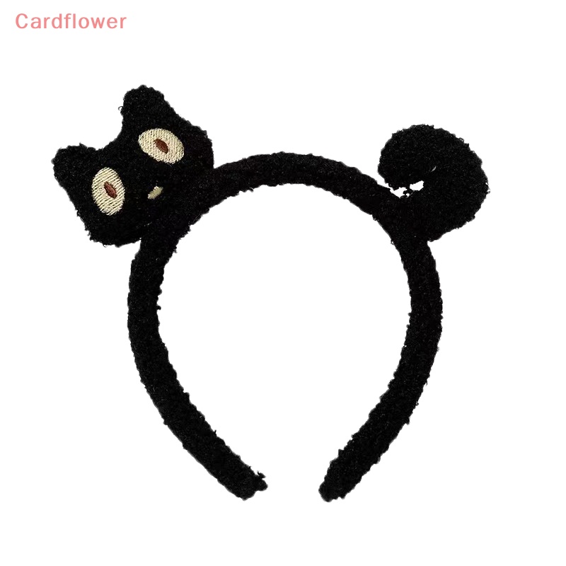 Băng Đô Cài Tóc Hình Mèo Bông Dễ Thương Cho Bé Gái